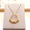 Unisex Hand-carved Maitreya Buddha Resin Pendant Necklace Charm Jewelry Fashion Amulet Magical Power Brings Blessing