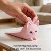 3D Printed Cartoon Rabbit Door Wedge Wear Resistant Non Slip Shockproof Door Stopper for Bathroom Bedroom Use