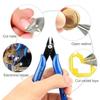 Carbon Steel Nipper Electrical Wire Cable Cutters Mini Flush Pliers Cable Stripper Diagonal Pliers
