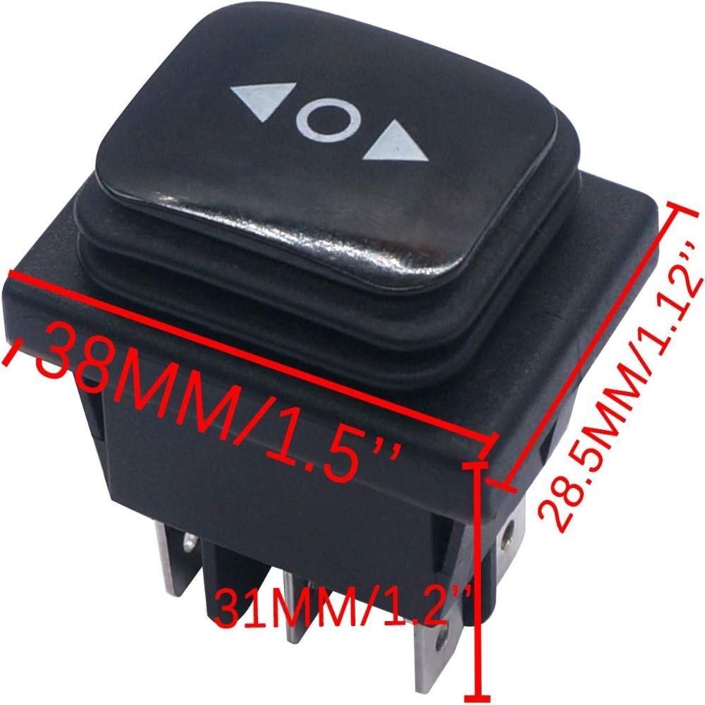 Momentary Polarity Toggle Switch Waterproof Reverse Switch Hoist, Crane, Linear Actuator