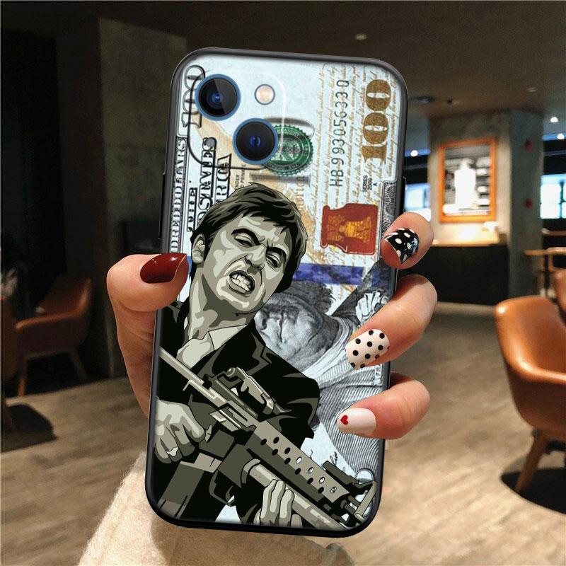 S-Scarfaces Shell Phone Case for Samsung Galaxy Note 10 20 S23 S24 S25 Ultra FE Plus Edge Lite A02S A35 A07 A17