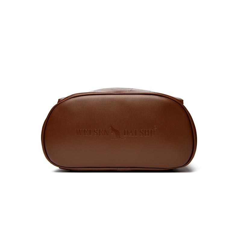 Женский рюкзак большой емкости, мягкая кожаная сумка через плечо, школьный рюкзак для школьников, дорожный рюкзак