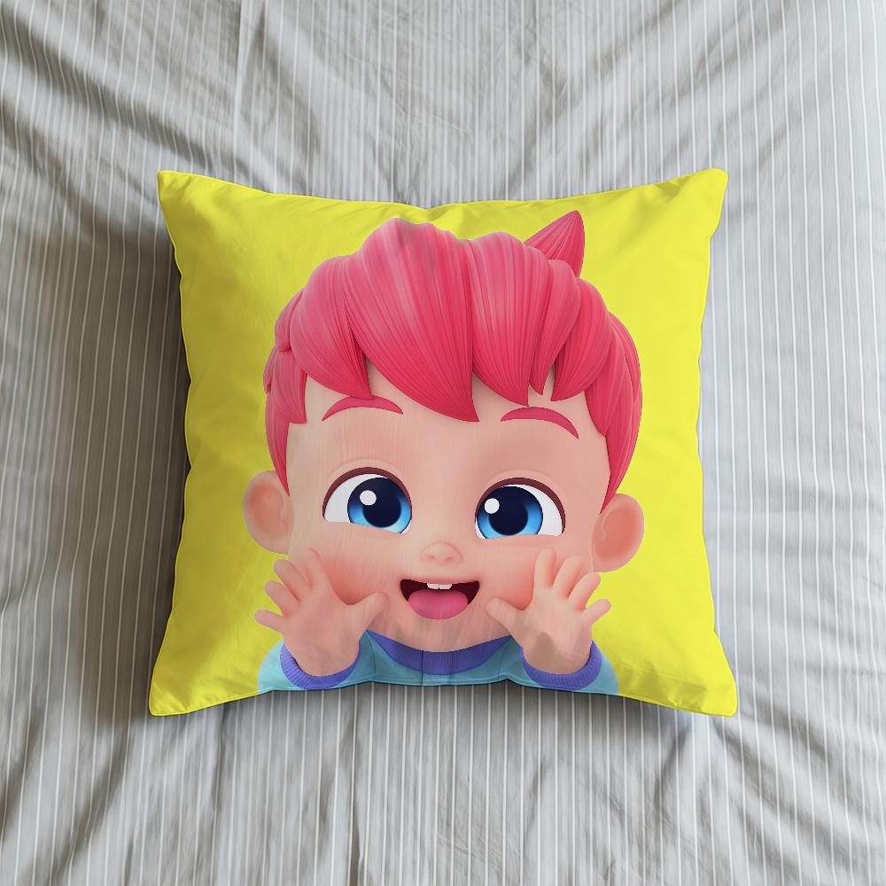 Мультяшная Подушка B-BebefinnS-ES Чехол Квадратный Декоративный Наволочка для Подушки-Пледа Диван Кровать Гостиная День Рождения Милый Подарок на Годовщину