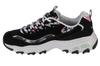 Skechers D'Lites-Blooming Fields, Женские черные кроссовки