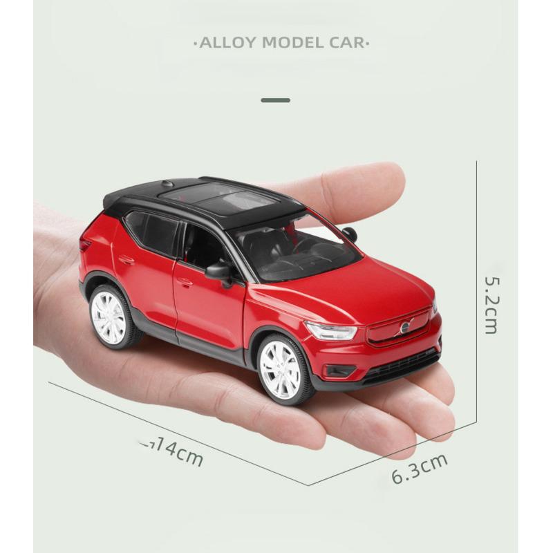 1/32 сплав Volvo XC40 внедорожник внедорожный литой под давлением модель игрушечных машинок звук свет откатной автомобиль игрушечные лошадки