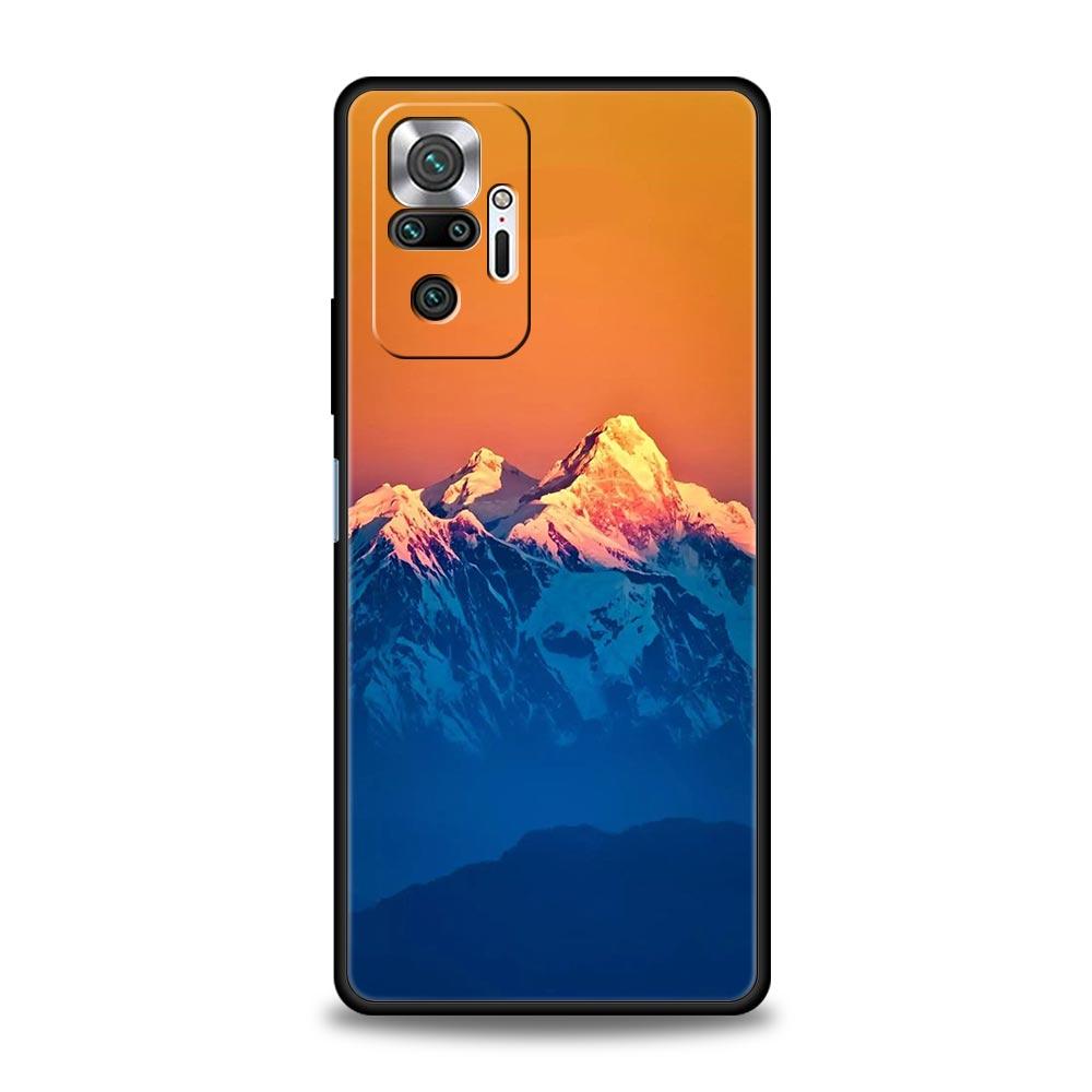 Чехол для телефона для Xiaomi Redmi Note 14 13 12 5G 11 10 Pro Plus 4G 9S 9 14C 13C 12C 10C 9C 9A Покрытие Гора Эверест первый в мире