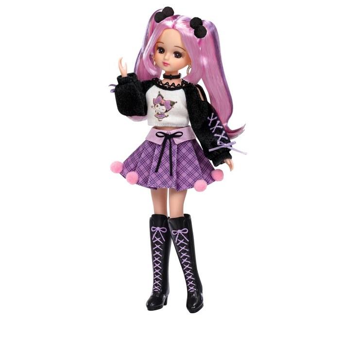 Takara Tomy Ricchan Doll LD-11 Cool Kuromi Ricchan Dress-Up Play Toy 3+ Years LD-11 Kuromi 40 x 130 x 270 mm