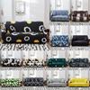 Стильный и мягкий эластичный чехол для дивана в гостиную Funda Couch Case с отличной эластичностью