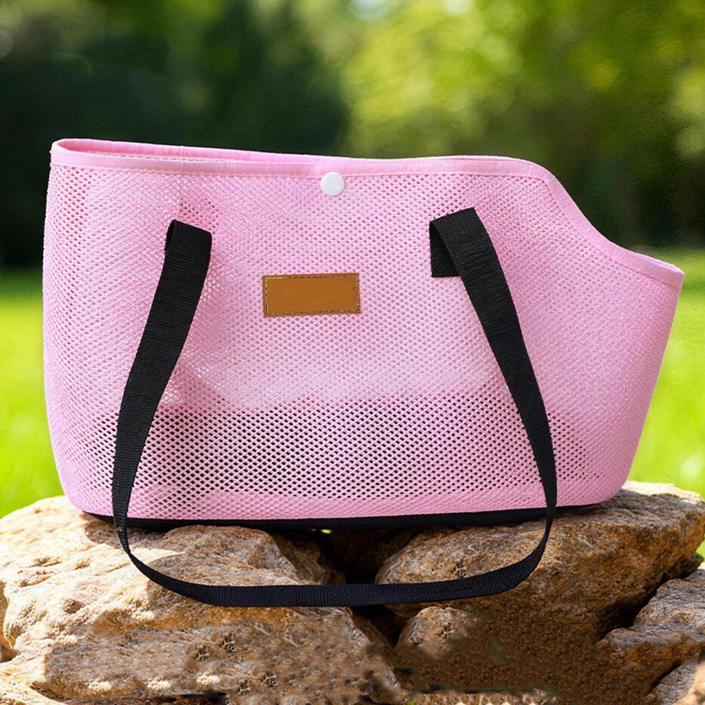 Складная сумка-кроссбоди для прогулок, Сумка, Сетчатая, Портативная, Дышащая, Устойчивая к царапинам, Дизайн на одно плечо, Сумка для домашних кошек