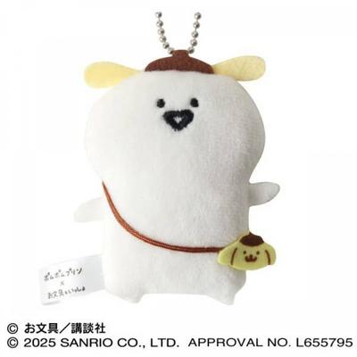 Sanrio Pompompurin X Obungu Плоский мягкий талисман 2