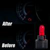 10 шт. T5 SMD Автомобильный светодиод Приборная панель Приборная панель Внутренний свет Лампа Аксессуары