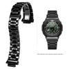 Ремешок для часов из нержавеющей стали для Casio G-SHOCK GBM-2100/GM-2100/GA-2100 Ga2110 Модифицированный восьмиугольный браслет Запасной ремешок 16 мм