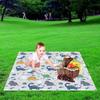 Portable Non-Slip Mat Large Size Children's Play Mat Waterproof Floor Mat  Baby Feeding Time