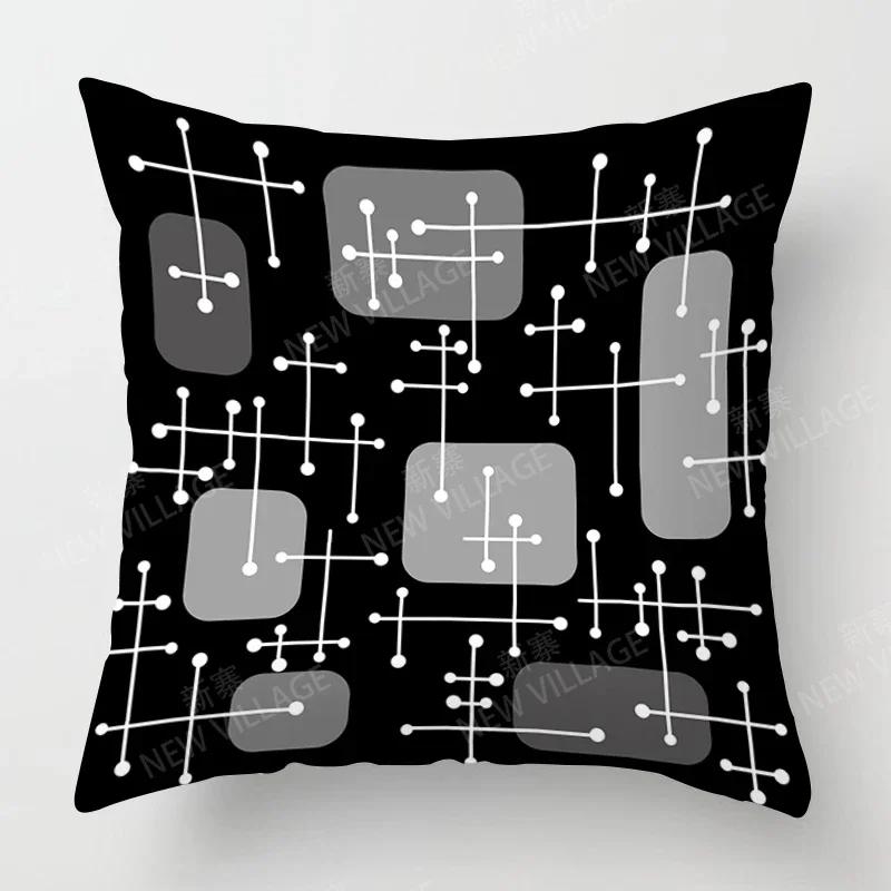 Скандинавская осенняя домашняя декорация Наволочка для диванной подушки Современная Современная Мода L