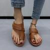 Мода Женские минималистичные сандалии-стринги 2024 Новая мода Плоские сандалии Летняя уличная пляжная обувь для отдыха