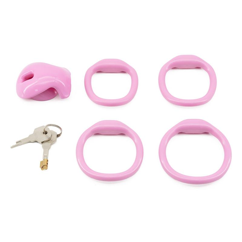 Male Negative Electrode Chastity Lock, Small Pot Lid, Cross-Dressing Positive Electrode Purity Device, Male-Female Lower Body Tr