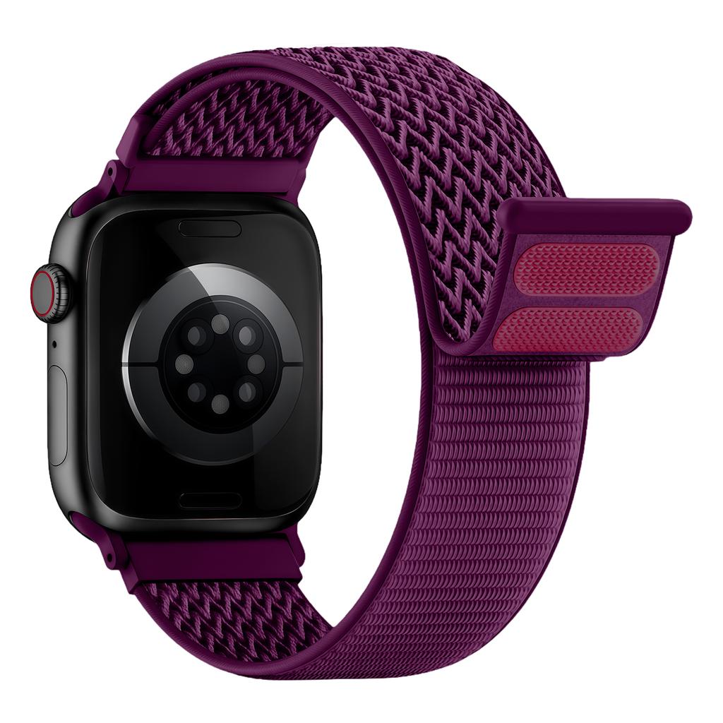 Нейлоновый петлевой ремешок для Apple Watch 44 мм 40 мм 41 мм 42 мм 46 мм 49 мм Эластичный ремешок-браслет для iWatch series 11 10 9 8 se Ultra 3 2