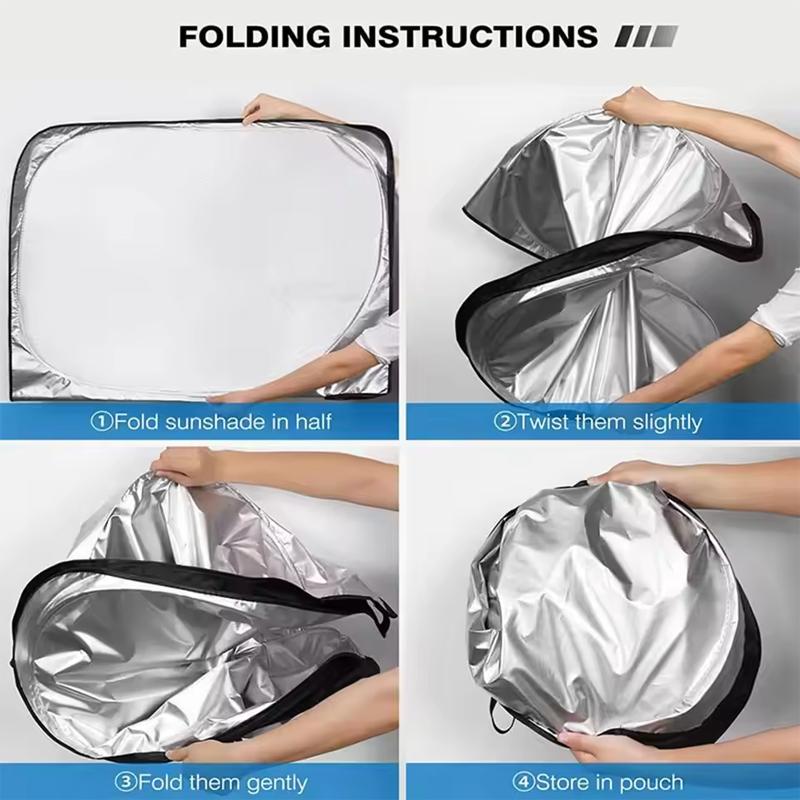 Car Front Windshield Sunshade Cover For Toyota FJ Cruiser 2020 UV Block Heat Insulation Auto Interior Sun Protection Accessories