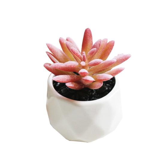 1шт искусственный цветок суккулентное растение бонсай DIY сад офис домашний декор партии