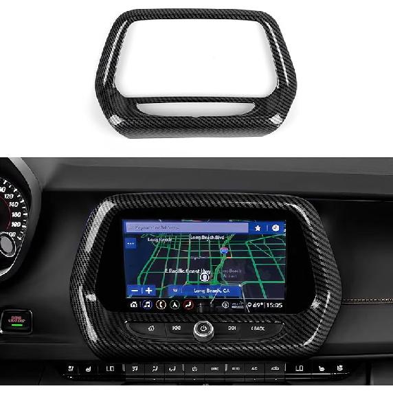 Car Sticker ABS Carbon Fiber Decal Interior Cover Trim for Chevrolet Camaro 2016 2017 2018 2024 Accessories