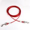 Practical-Dog Tie Out Cable And Stake, 10M Outdoor Dog Leash For Runnin,Camping,With 16Inch Heavy Duty Dog Anchor Spiral Stake