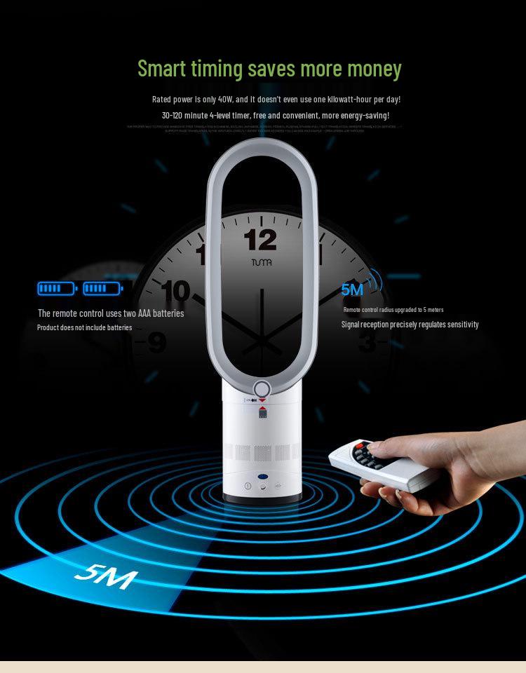 16-42 Inch Bladeless Fan with Negative Ion and Remote Control