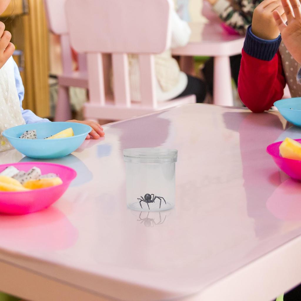 LEDMOMO Small Insect Cage 6 Pieces Magnifier Bug Viewer Insect Case with Magnifier Box Microscope Magnifier Magnifying Glass Nature Exploration