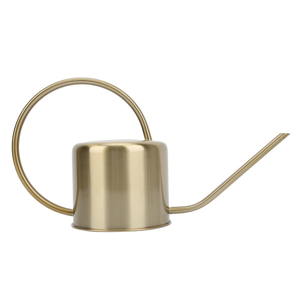 Long Spout Watering Can Gold Plant Watering Can Durable Decorative Watering Can For House Plants