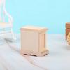 1Pcs 1:12 Dollhouse Wooden Miniature Bedside Cupboard Furniture Diy Accessories