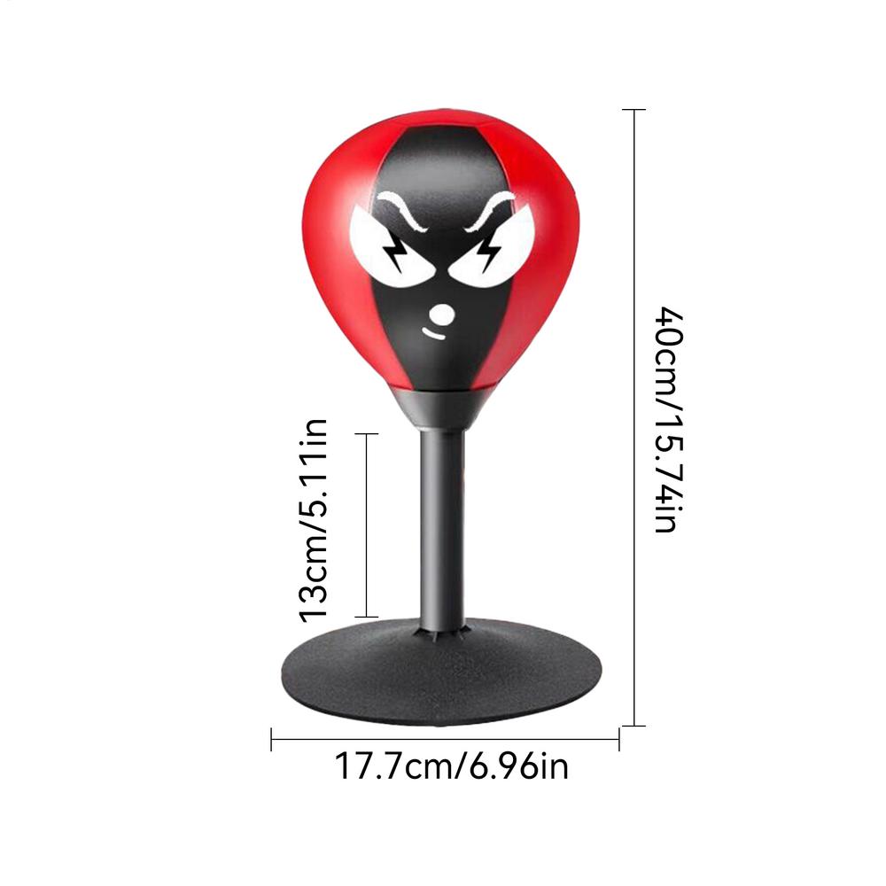 Desk Punching Bag Heavy Duty Desk Boxing Ball for Rage Relief Punch Suction Cup Ball for Mood Relief Anger Management Funny Toys