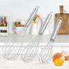 10-Inch Stainless Steel Whisk and 12-Inch Cream Whipper for Baking and Mixing