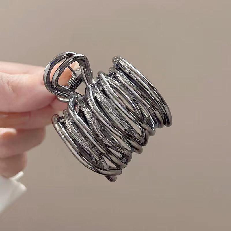 Высокий зажим для хвоста для женщин, модные металлические зажимы для волос для девочек, фиксированная шпилька для девочек, зажим для волос, аксессуары для волос, головные уборы