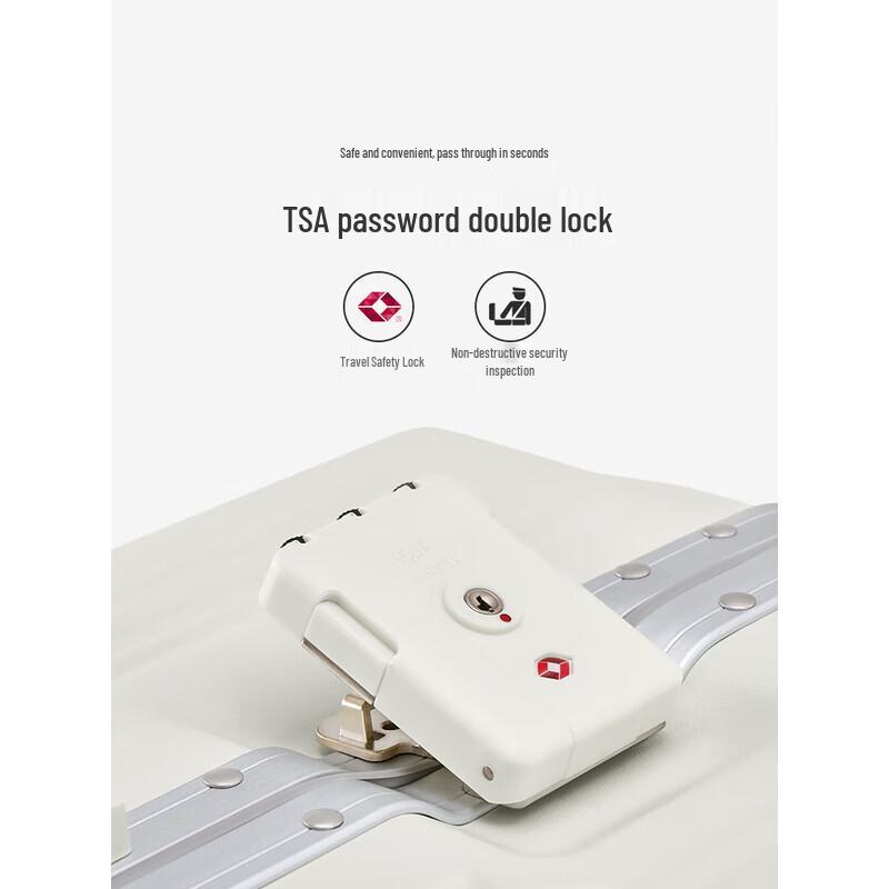 OIWAS Aluminum Frame PC Hard Shell Luggage