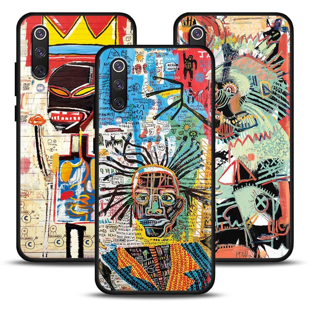 Чехол Jean Michel Basquiat Art Graffiti Comics для Xiaomi Note 10 Lite Pro, чехол для Xiaomi Mi 10s 10t 10 9t 9se 9 8 CC9 Lite Pro 