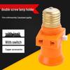 LED Bulb Screw-in Bayonet Pendant Lamp Holder with Switch, E27/B22, Free Shipping