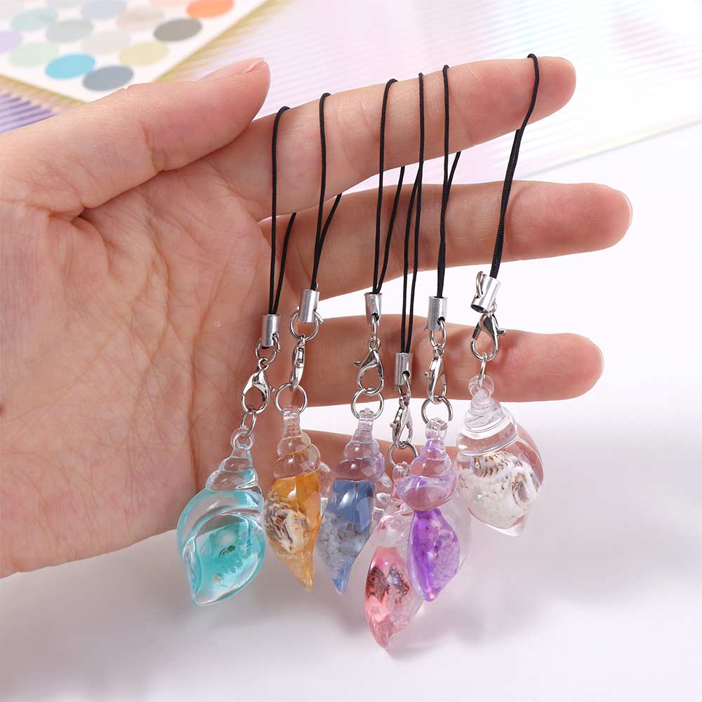 Pendant Mobile Phone Chain Conch Mobile Phone Strap Fashion Phone Hanging Rope  Telephone Jewelry