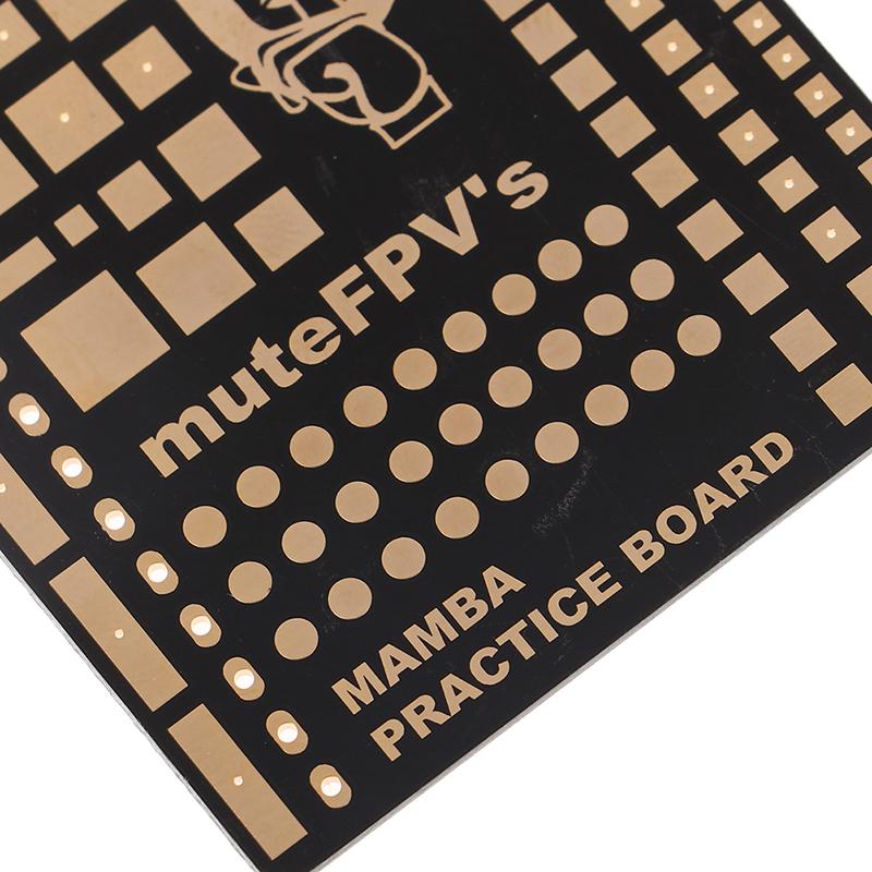 Паяльная доска Diatone Mamba 49X49X1.6Mm для начинающих пилотов Fpv, повышающих уровень пайки, детали своими руками