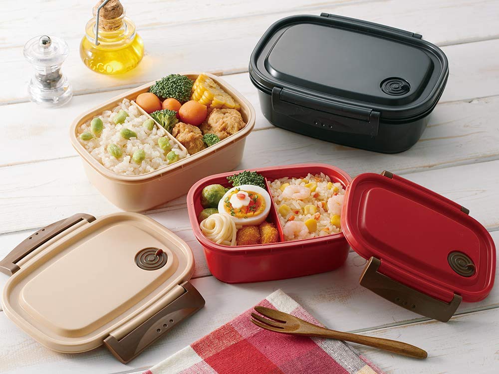 Skater Easy & Light Bento Box, Medium, Microwave-Safe, 550ml, Snoopy Sealable Storage Container, Peanuts XPM4-A