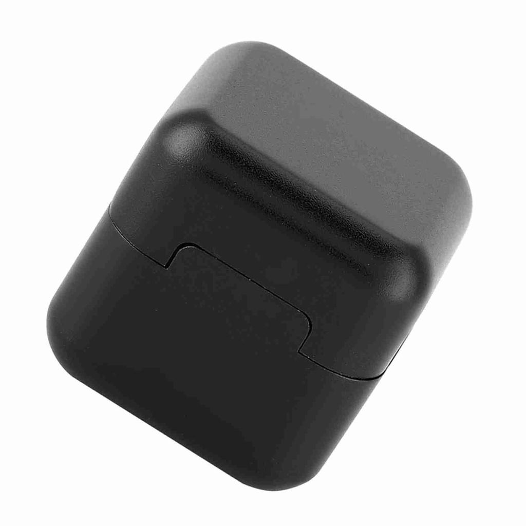 Aluminum Portable Mini Cue Tip Chalk Holder Billiard Pool Chalks Carrier Case (Black)