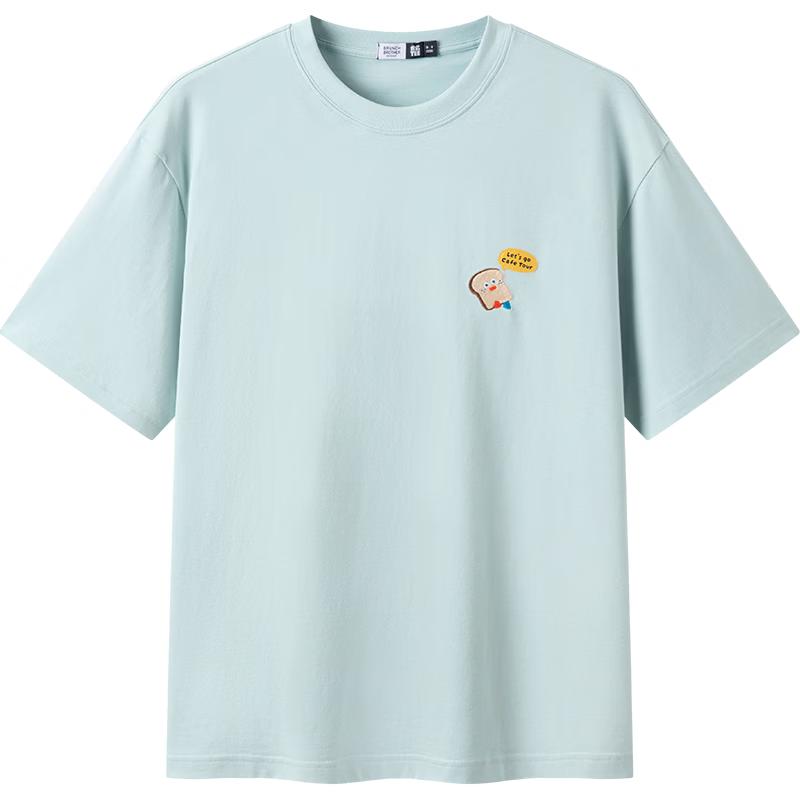 Мужская футболка Semir BB Collaboration с вышивкой