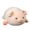 S.T.S.G Pig Plush Toy Cushion Cute Body Pillow Animal Soft Fluffy Sleeping Together Healing (Pig with Open Eyes (60cm))