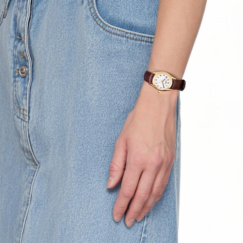 Casio Модный Business Casual Ретро Литературный Универсальный Классический Серия Pointer Пингвин Маленький Циферблат Водонепроницаемый Кварцевый Механизм Кожаный LTP-1094Q-7B6