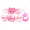 2Pcs Lovely Doll Pacifier Doll Play House Supply Dollhouse Dummy Nipple Kids Toy