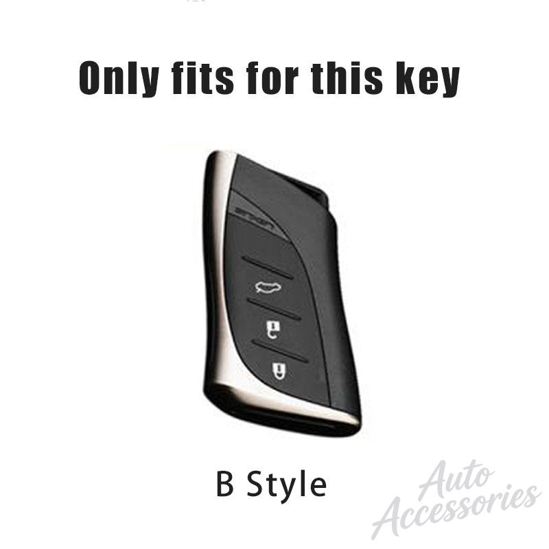 AAPD1 Leather Car Key Case Cover Shell For Lexus NX ES UX US RC LX GX IS GS RX 200 250h 350 LS 450h 460h 260h UX200 ES350 Accessories