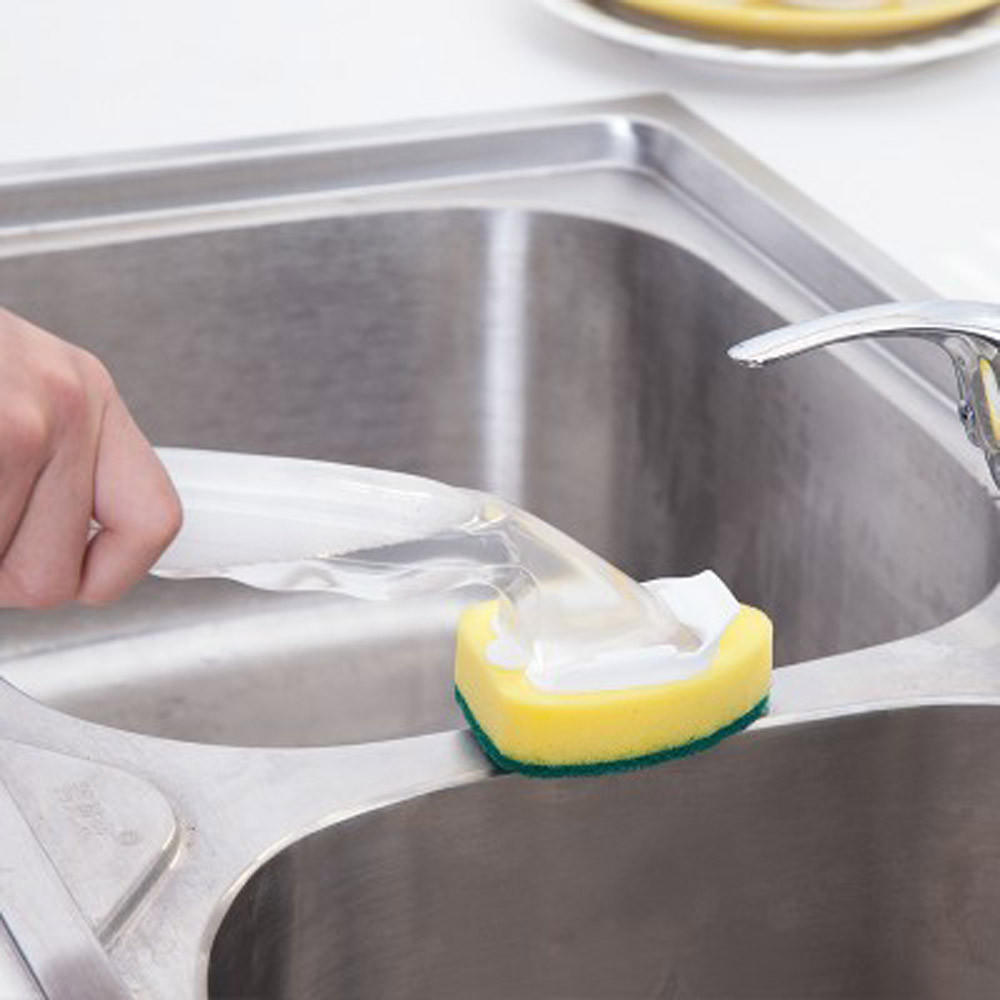 Дозатор для мыла Dish Wand Brush Scrub Refill Washing Potts clean Kitchen
