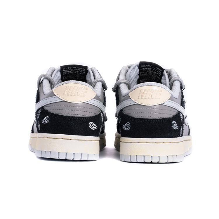 Nike Кроссовки Dunk Vibe, нескользящие, износостойкие, низкие, для скейтбординга, унисекс, серо-черные, DH7913-001(КомандаБ-)