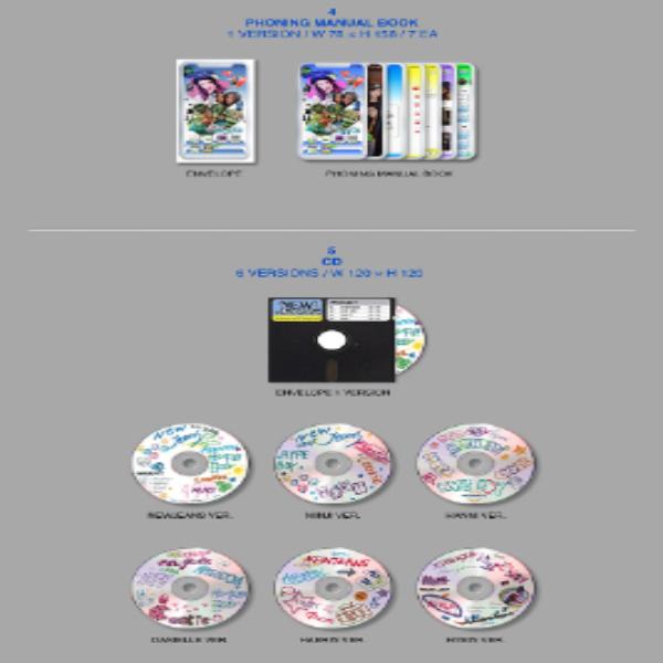 NewJeans The 1st EP [NEW JEANS] (Bluebook Ver.)