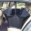 Waterproof Dog Car Seat Mat with Zipper - Pet Back Seat Cushion
