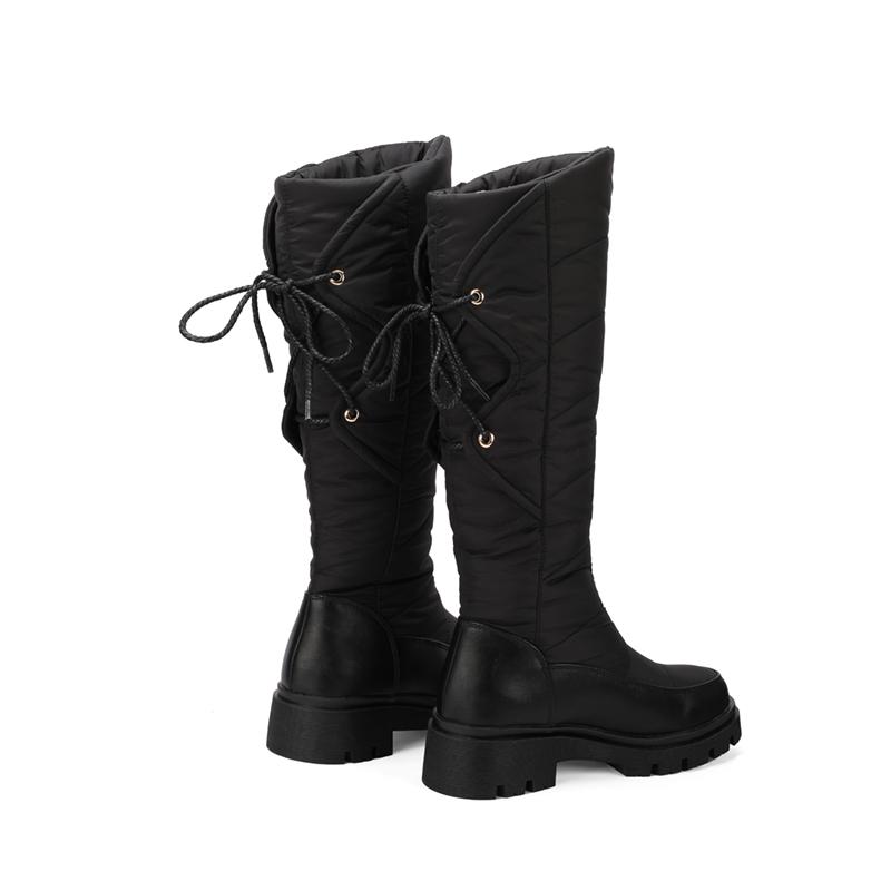 Женские зимние сапоги — это незаменимые теплые плюшевые хлопковые сапоги, удобные повседневные полусапоги большого размера.