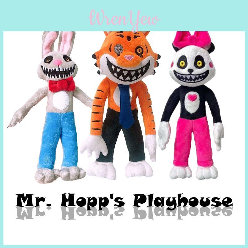 Очаровательный мистер. Плюшевая кукла-кролик Hopp's Playhouse с мягкой бархатной поверхностью для детей